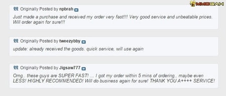 good reviews