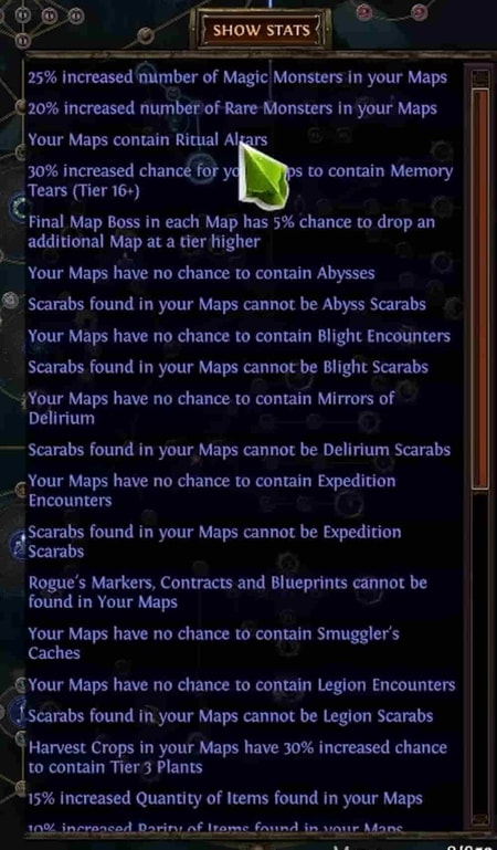 PoE 3.28 Atlas Farming altars