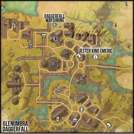 Guide to ESO Jester's Festival 2022 Royal Revely quest giver location