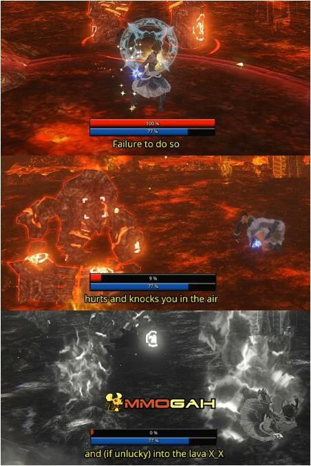 Guide for Lavalight Cave Level 15 in Riders of Icarus