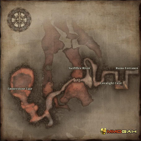 Guide for Lavalight Cave Level 15 in Riders of Icarus