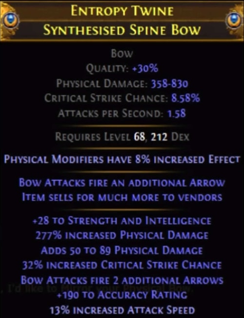 Phys bow