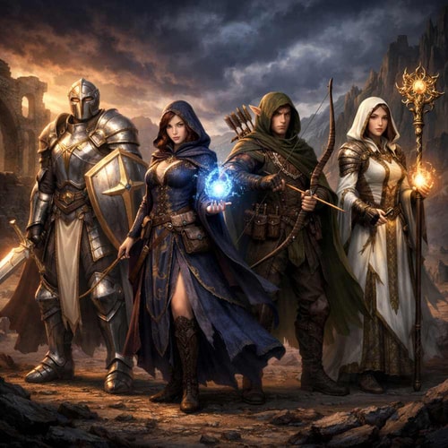 Dreadmyst Complete Class Guide: 