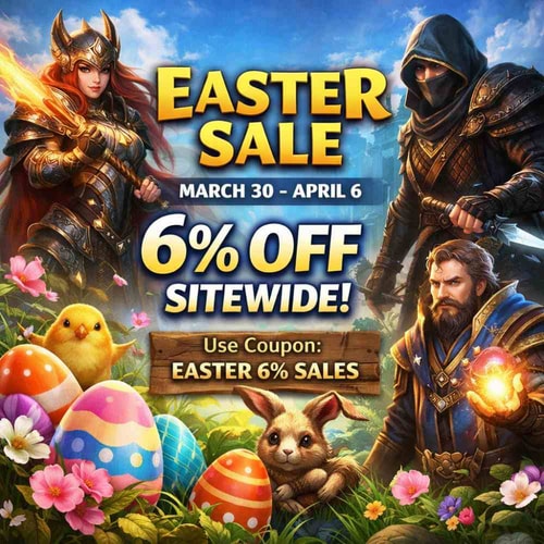 2026 MmoGah Easter Sale is Here &ndash; Save 6% Sitewide! 