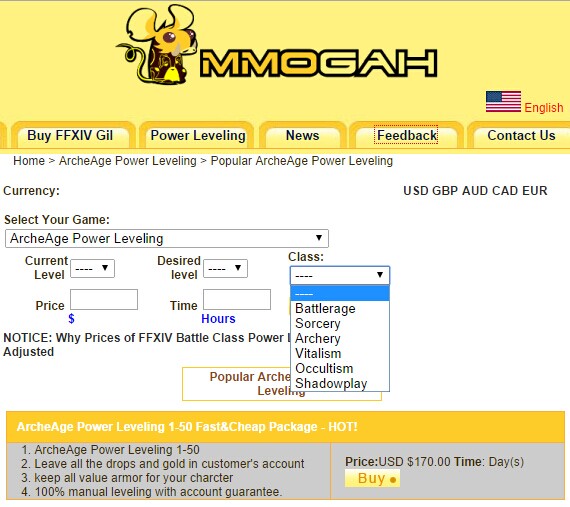 Archeage powerleveling at mmogah.com