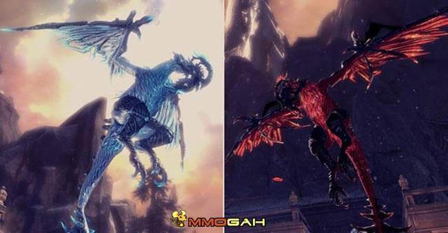 Bns Two Huge Birds “Volcano” and “Glacier”