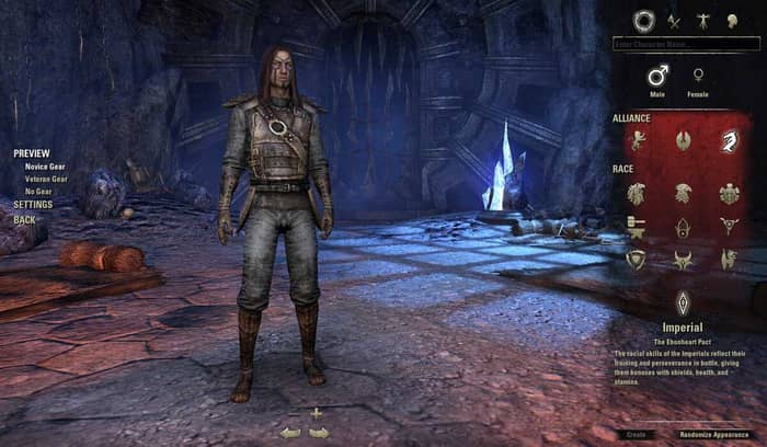 Character Customization in ESO