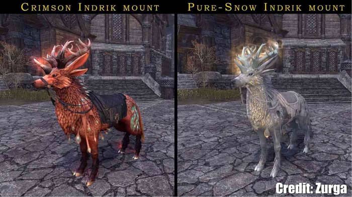 Crimson-Indrik-Mount-and-Pure-Snow-Indrik-Mount