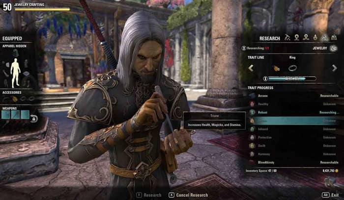 Jewelry Crafting in ESO 
