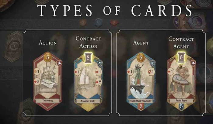 Types of Cards in TOT