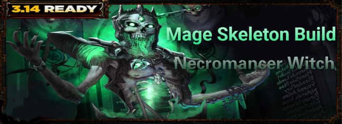 Mage Skeleton Build Necromancer Witch cover
