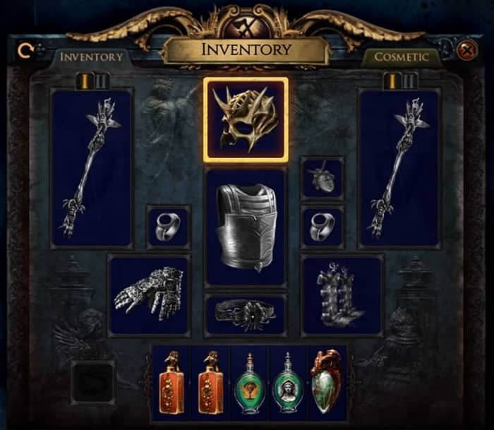 Mage Skeleton Build Necromancer Witch gear