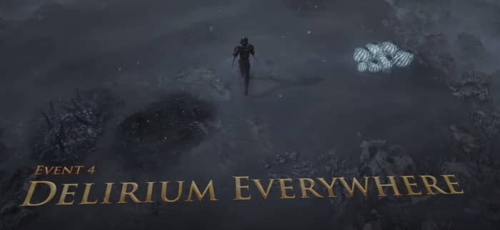 Path of Exile Events 2021 delirium everywhere