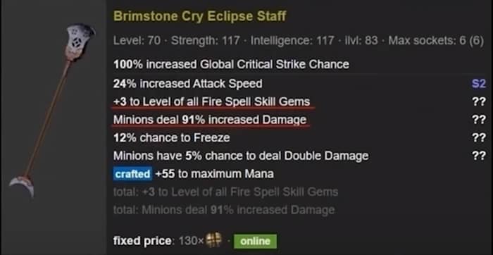 SRS Summon Raging Spirits Build Necromancer Witch rare staff