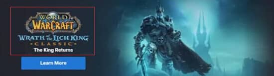 WoW: Wrath of the Lich King Classic release date “leaked” by Blizzard