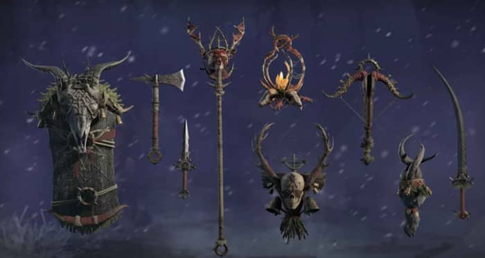 Diablo 4 Midwinter Blight Limited-Time Event items