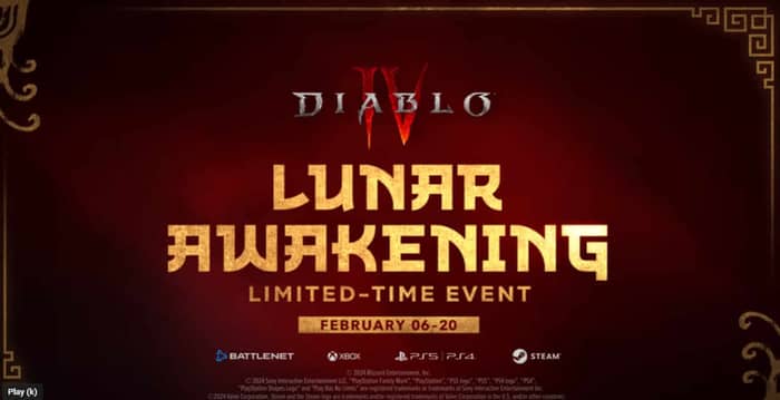 Diablo 4 Lunar Awakening time