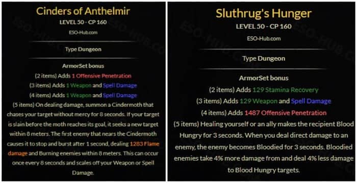 Cinder of Anthelmir and Sluthrug’s Hunger