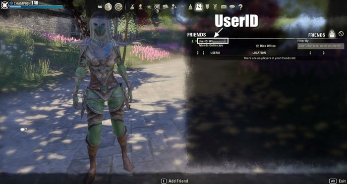 encontrar eso ID de usuario en el menú social