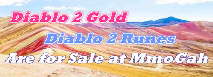 Diablo 2 Gold and Diablo 2 Runes Are for Sale at MmoGah