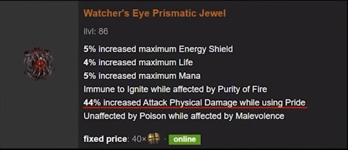 Super Cyclone Slayer Build watchers eye