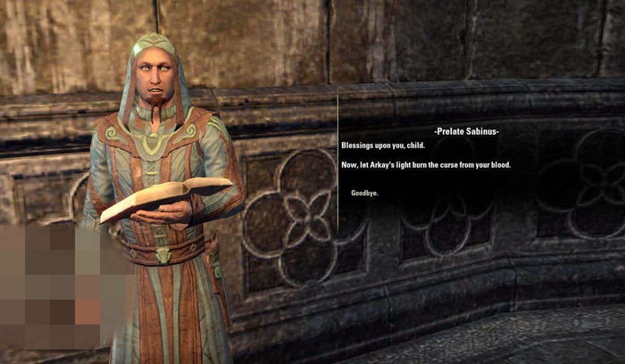 Curing Vampirism in ESO