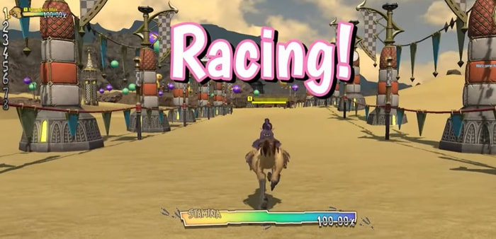 FFXIV Chocobo Racing