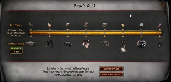 Kirac's Vault Rewards