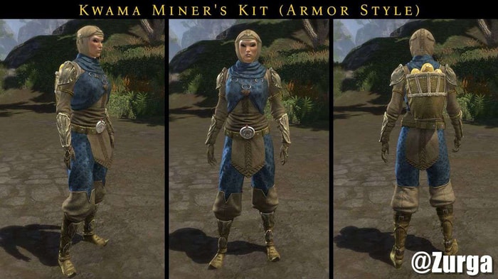 Kwama Miner's Kit style