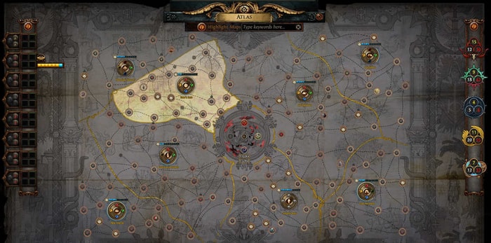 poe endgame map