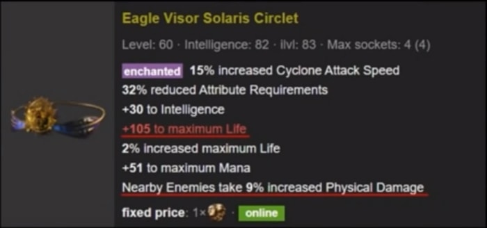 Explosive Blade Vortex Build Assassin Shadow rare helmet