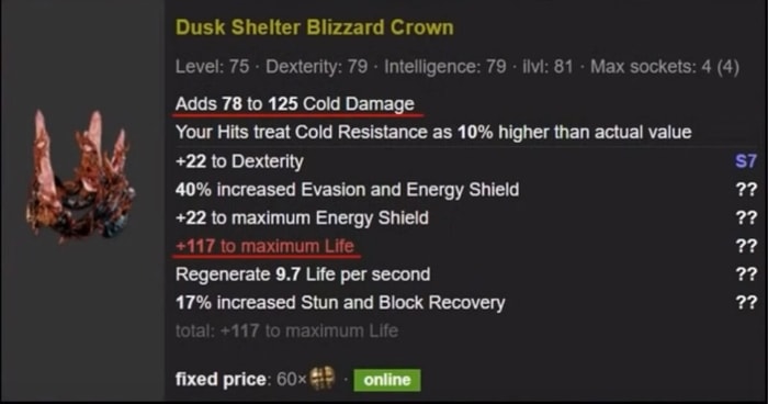 Ice Shot Build Deadeye Ranger mandatory helmet