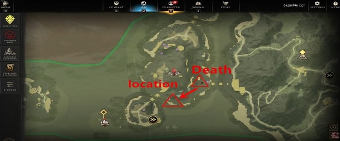 New World Location