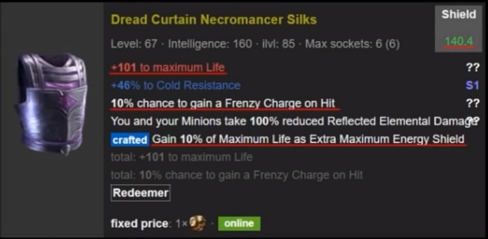 Ultimate Winter Orb Build Occultist Witch mandatory armour