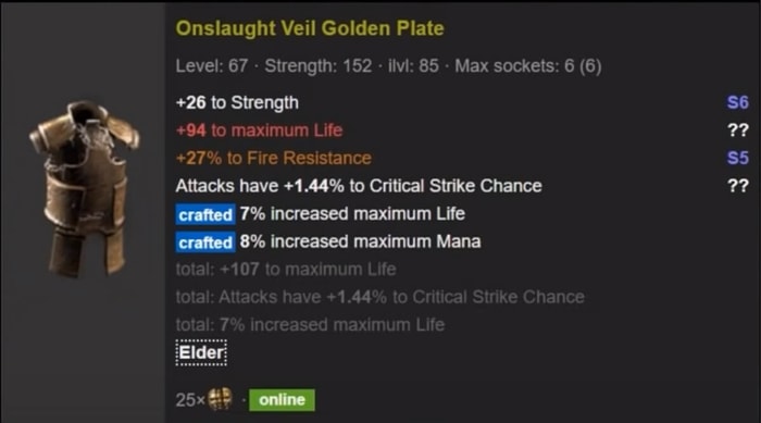 Unbreakable Cyclone Build Gladiator Duelist rare body armour