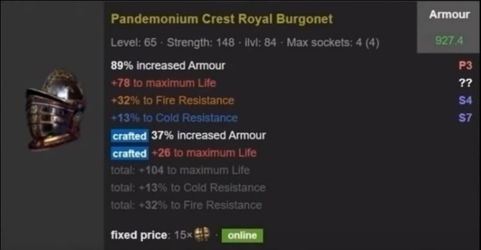 Unbreakable Cyclone Build Gladiator Duelist rare helmet