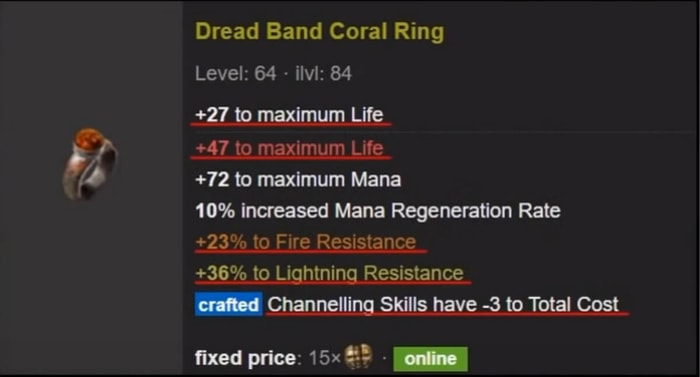 Unbreakable Cyclone Build Gladiator Duelist rare rings