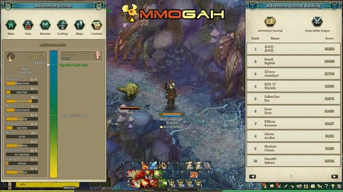 adventure journal in tree of savior