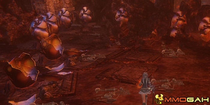 Guide for Lavalight Cave Level 15 in Riders of Icarus