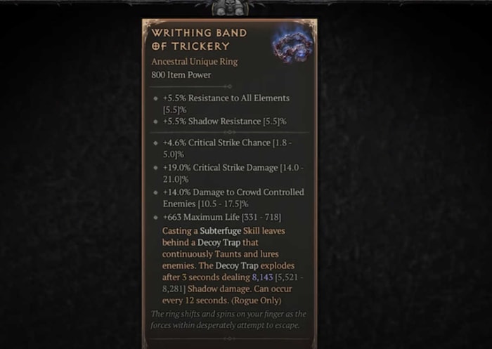Tears of Blood Glyph and Malignant Rings in Diablo 4 content 3