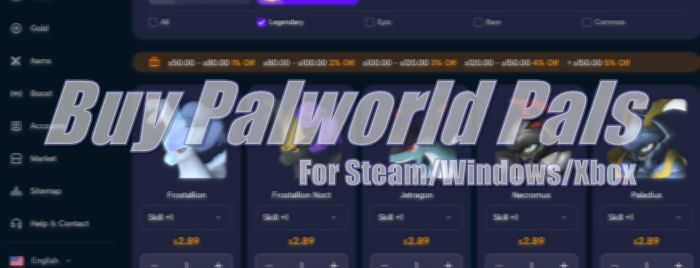 buy cheap Palworld Pals at MmoGah