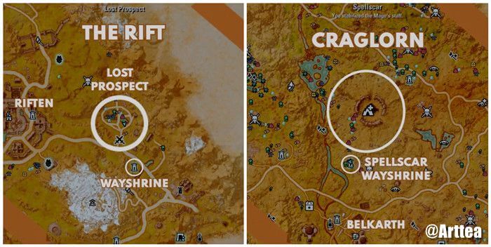 XP-grinding spots in The Rift and Craglorn