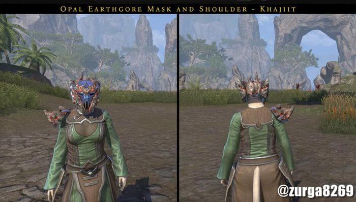 Earthgore Mask and Shoulder