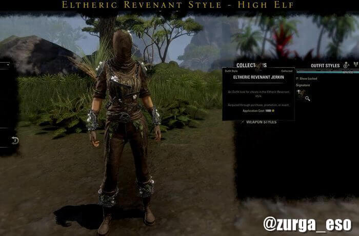 Eltheric Revenant Outfit Style