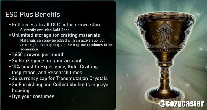 ESO Plus Benefits