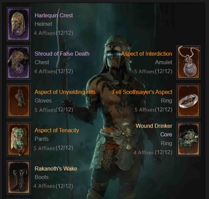  the Spiritborn Build in Diablo 4 gear