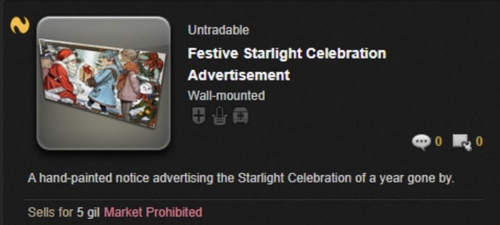 Festive Starlight Celebration Advertisement