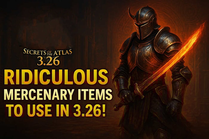 PoE 3.26 Mercenary Build Guide – Best Weapons & Jewelry for Secrets of the Atlas