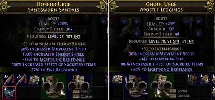 the final outcome of the 50 movement speed crafting poe 2 0.3 