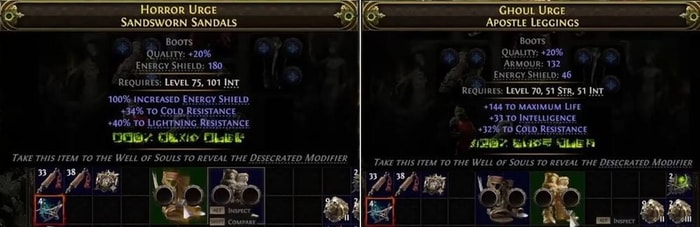 Abyssal suffixes have been added